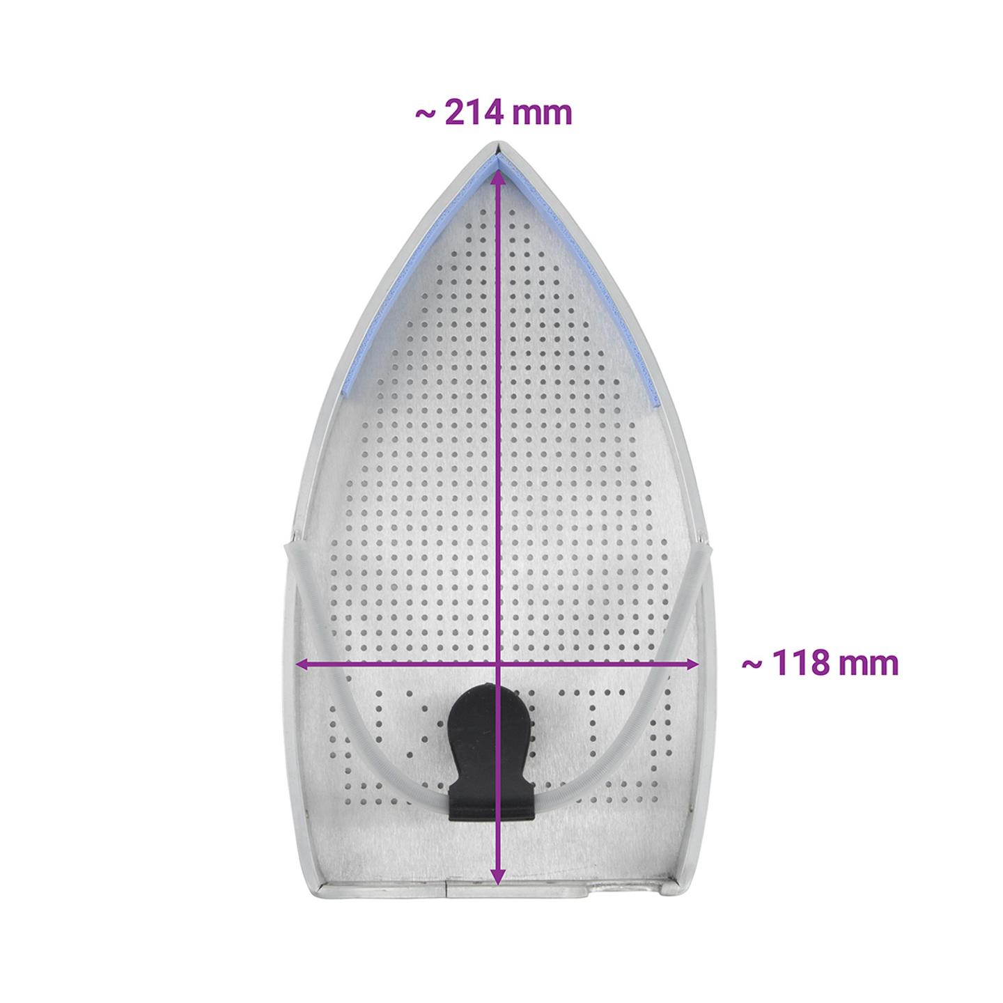 Anti-shine PTFE shoe for Comel Grande, Comel 721 GAB, Bieffe Grande, Stirovap 180