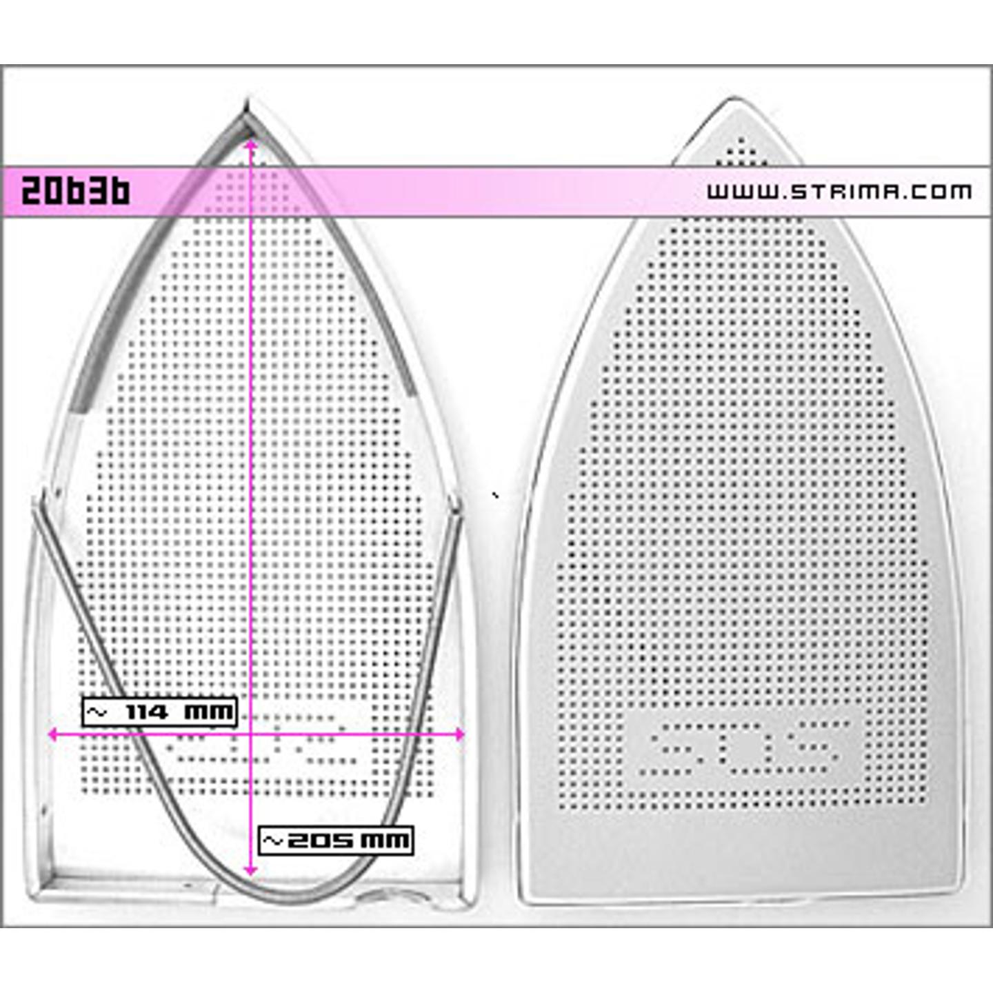 PTFE shoe for Krapf 1106