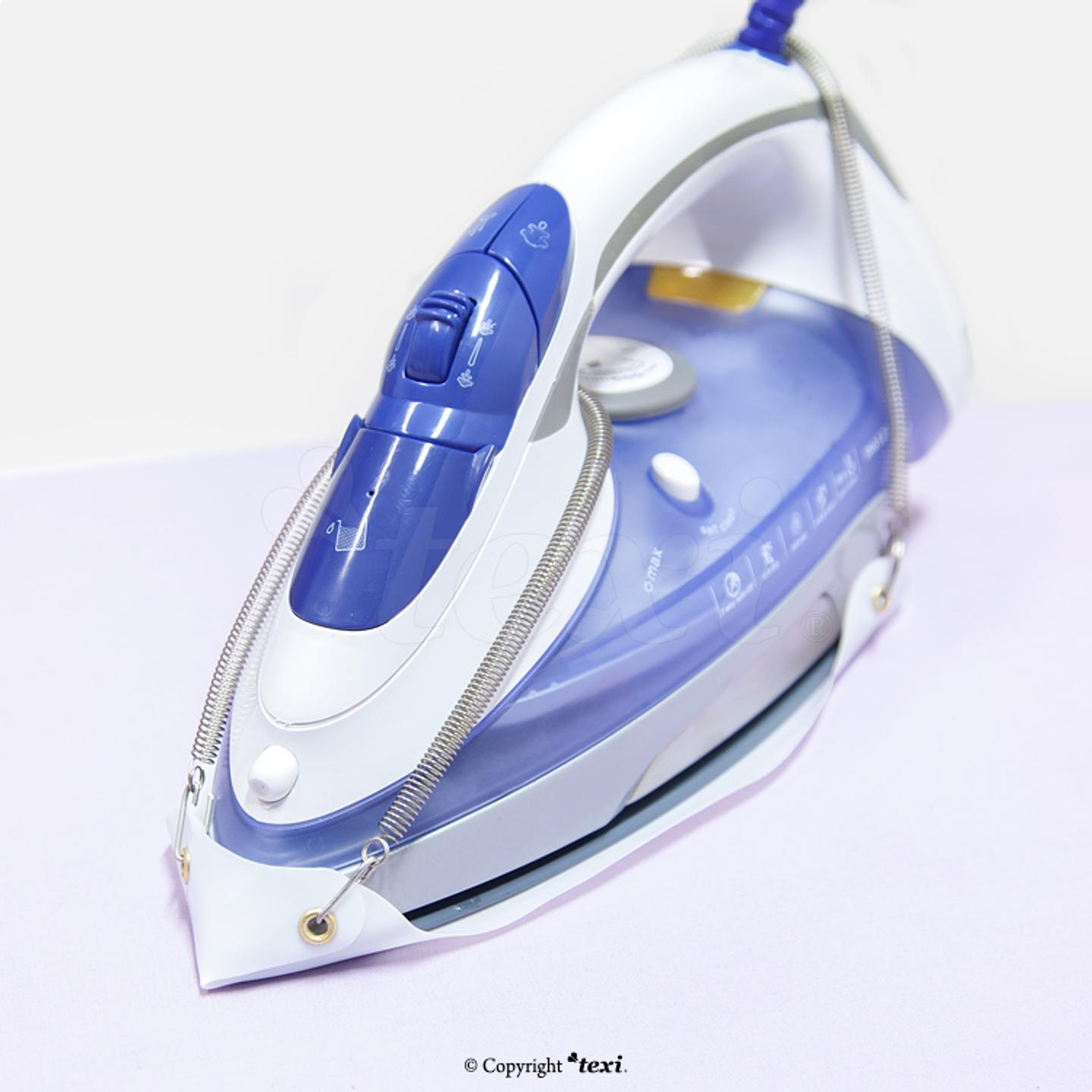 Anti-shine PTFE foot for irons