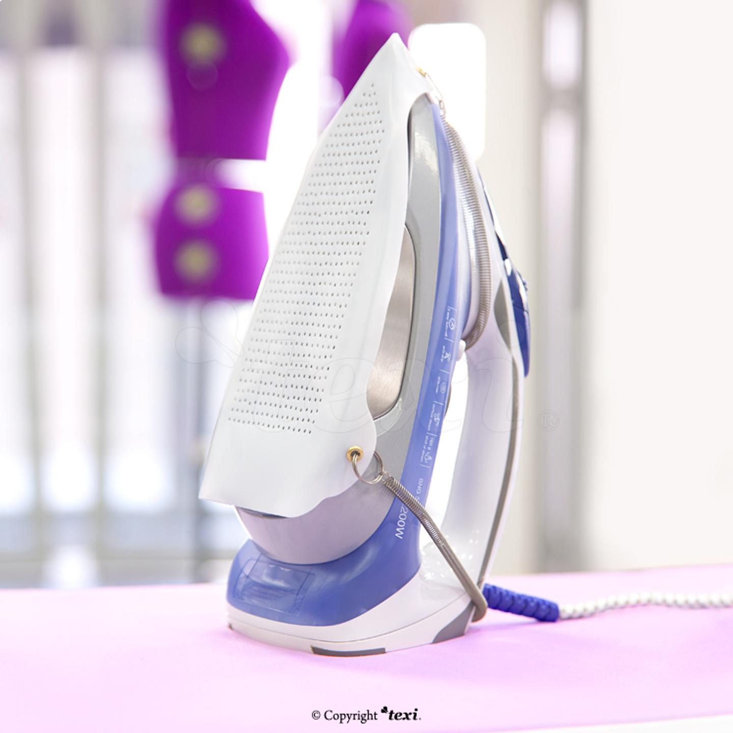 Anti-shine PTFE foot for irons