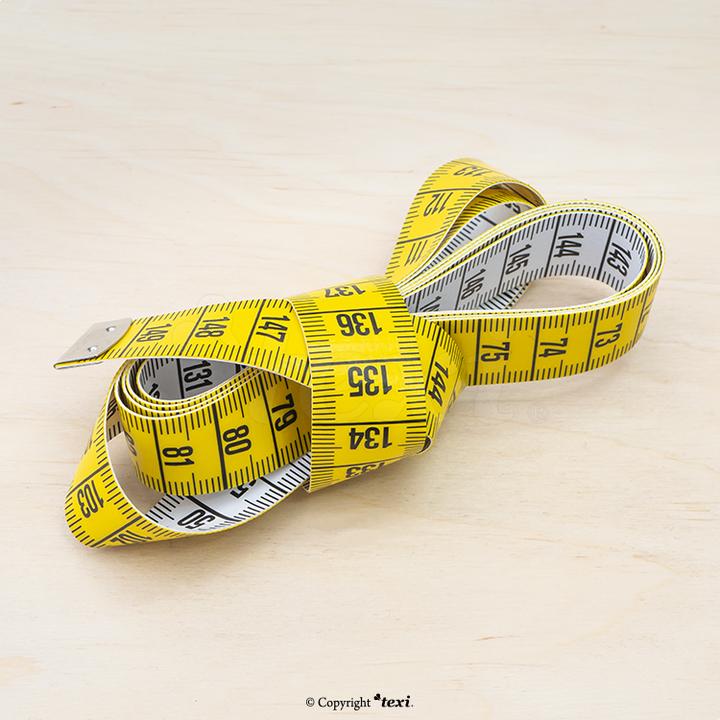 Miara krawiecka z podziałką centymetrową , dł. 150 cm, szer. 19 mm