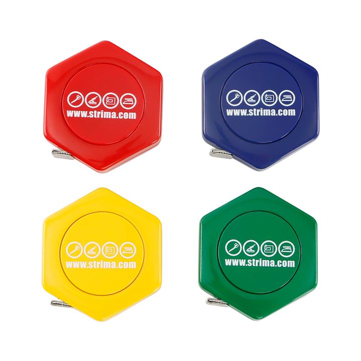 Miara krawiecka zwijana automatycznie, dwustronna 150 cm