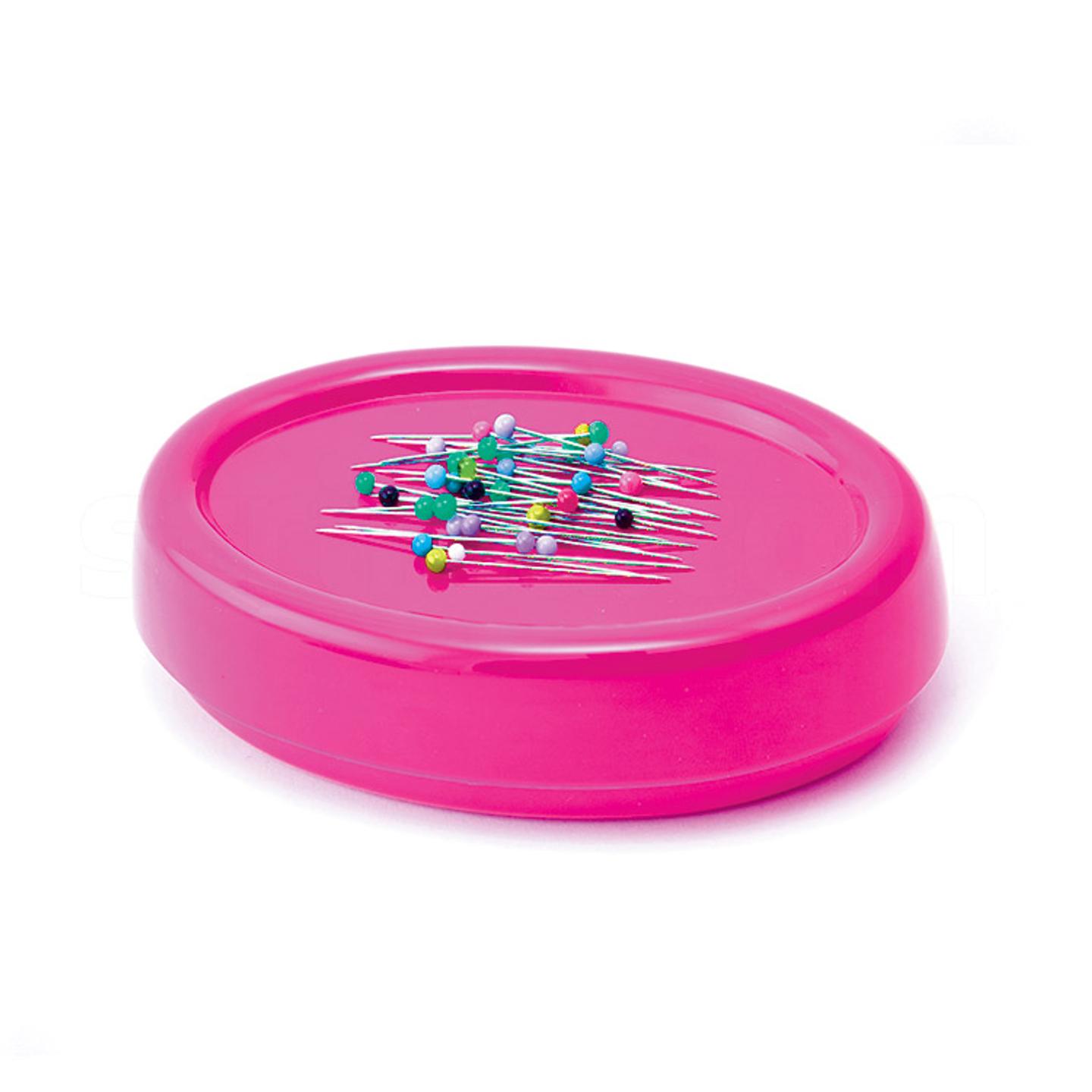 Magnetic pin and needle holder, pink