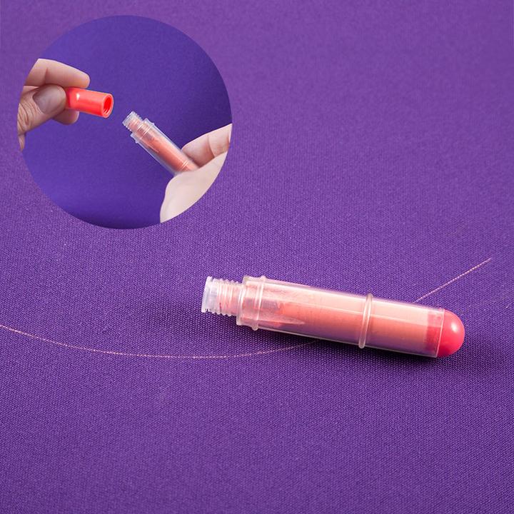 Kreda krawiecka - wkład do aplikatora, czerwony