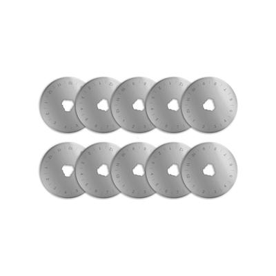 Rotary cutter blade 45mm, straight, 10 pcs/pack
