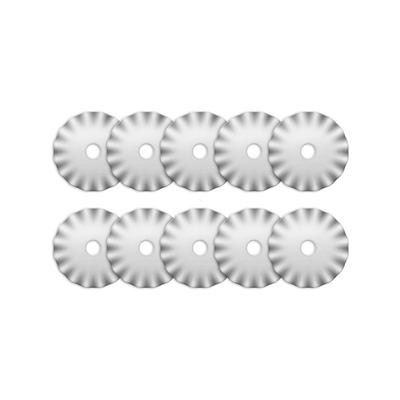 Rotary cutter blade 45mm, wavy 1, 10 pcs/pack