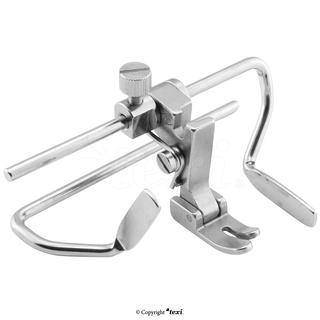 Stopka z liniałami prawym i lewym