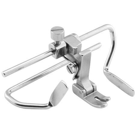 Foot with left and right gauges