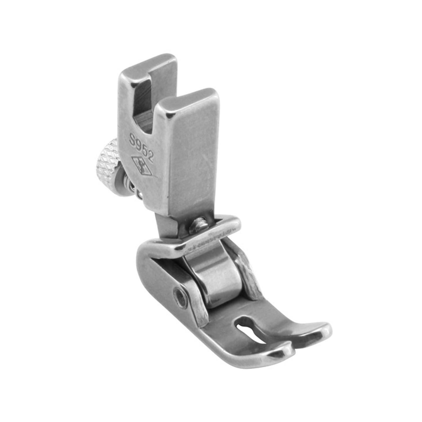 Adjustable shirring foot