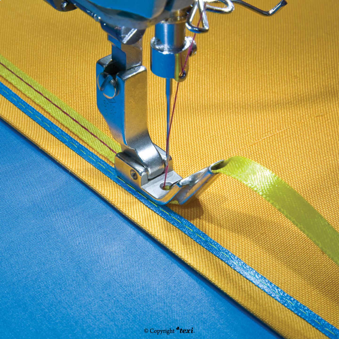 Foot with central tape guide 4.8 mm