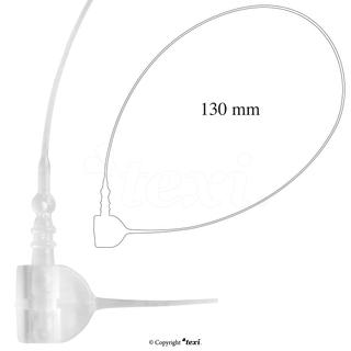Nitki zabezpieczające do ręcznego etykietowania, opakowanie 5.000 szt., dł. 130 mm, neutral