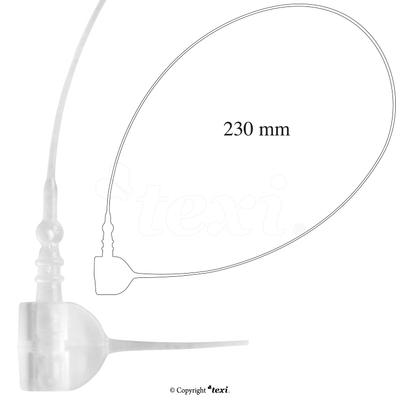 Nitki zabezpieczające do ręcznego etykietowania, opakowanie 5.000 szt., dł. 23 cm, neutral