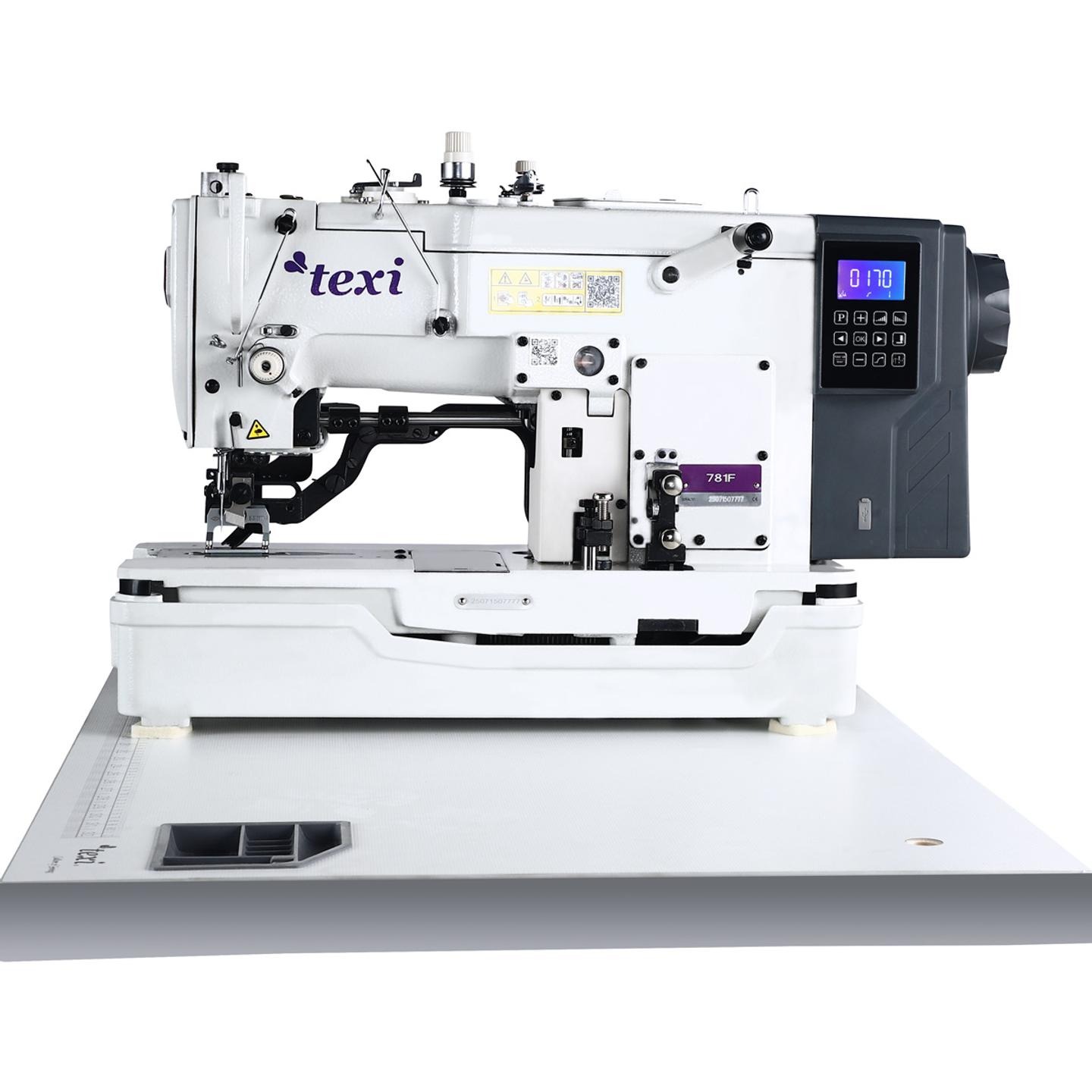 Automatic straight buttonhole machine TEXI 781F