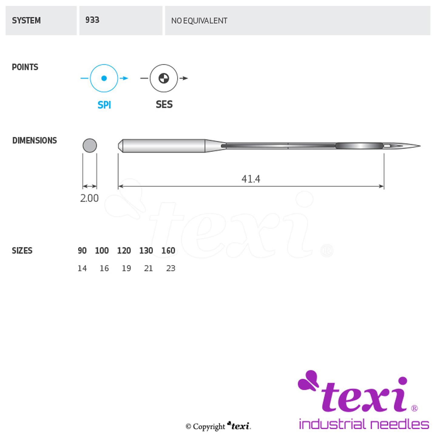 Sewing machine needles