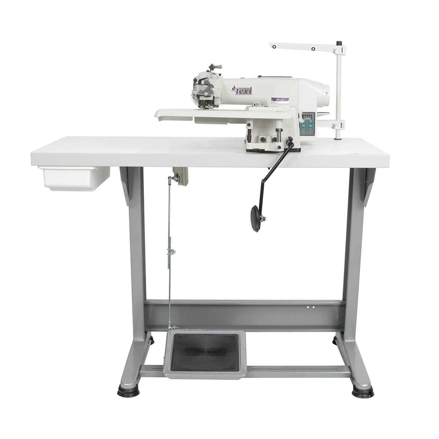Blind stitch machine for light and medium materials, with AC Servo motor - the complete sewing machine