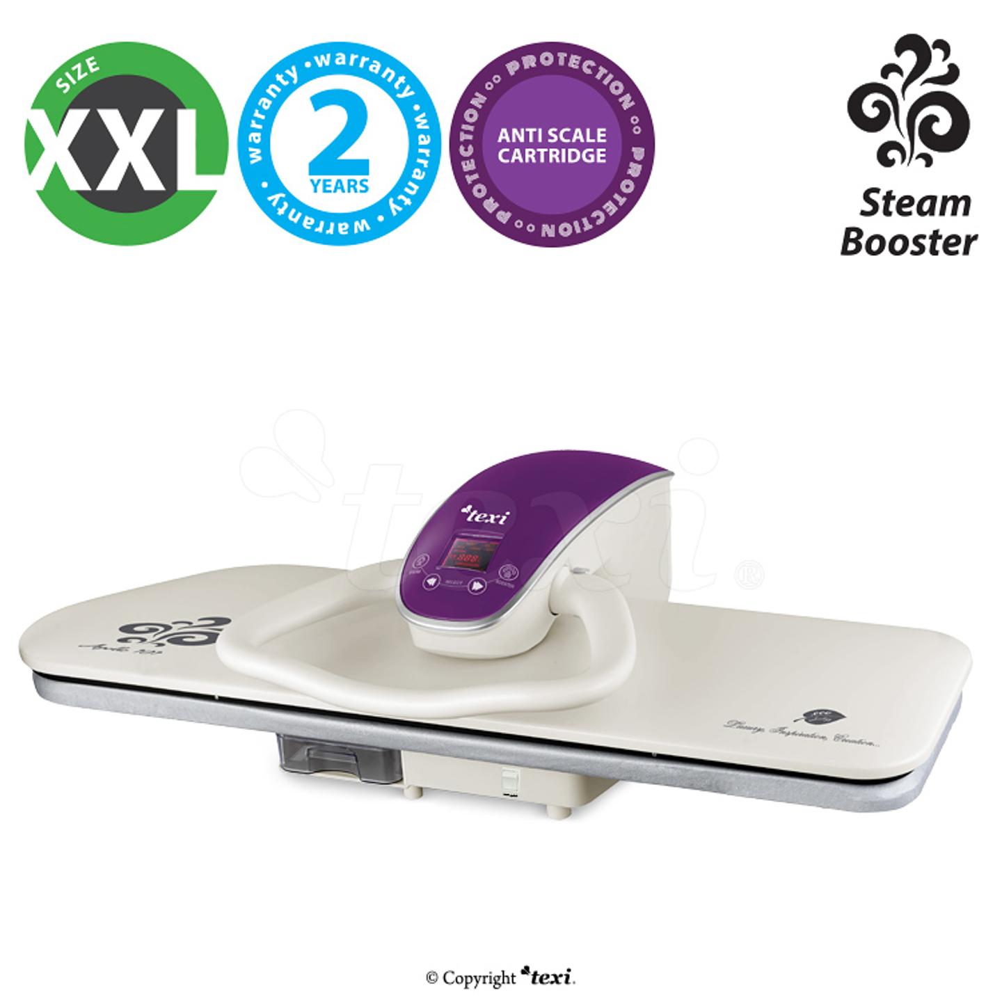 Prasowalnica parowa sterowana elektronicznie