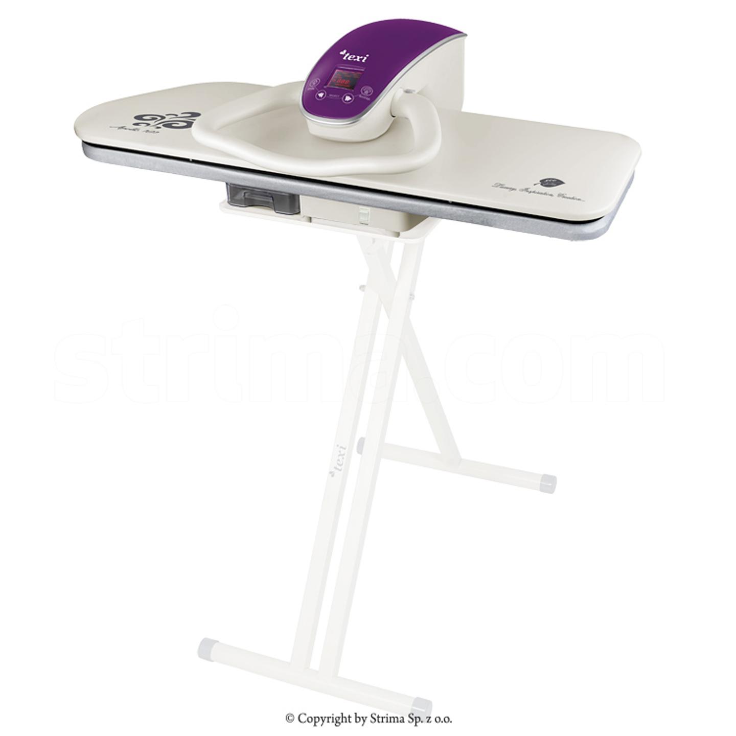 Electronically controlled steam press