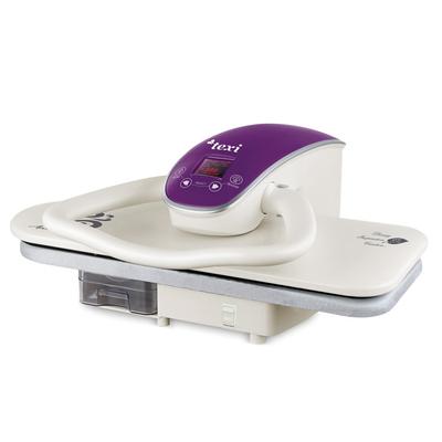 Electronically controlled steam press