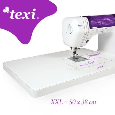 Texi Ballerina computerized sewing machine with a table that expands the work area