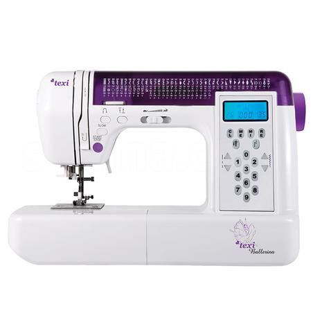 Texi Ballerina computerized sewing machine with a table that expands the work area