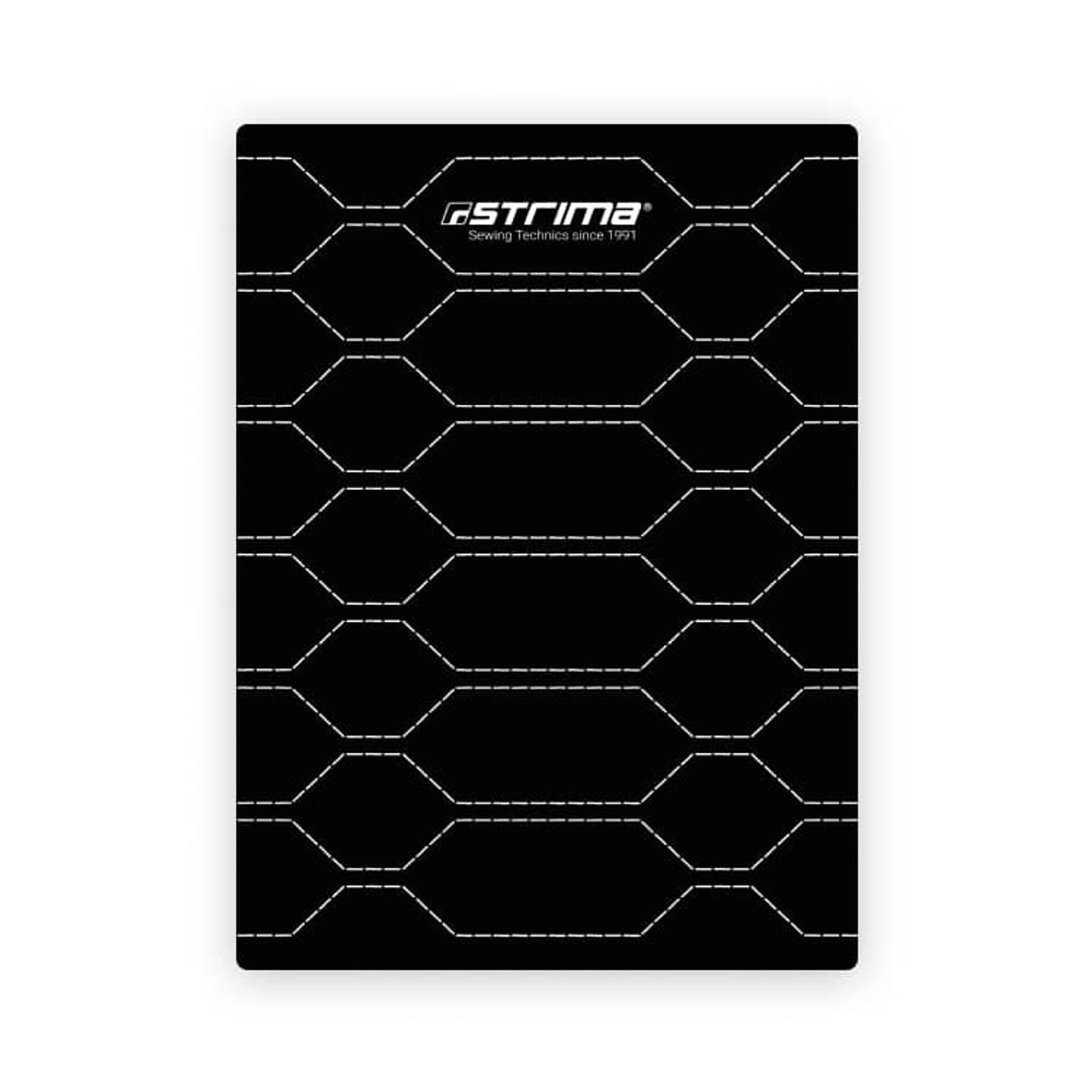 Self-healing cutting mat, size 22x15 cm, black
