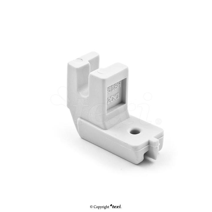 Stopka do wszywania zamków krytych, niskie mocowanie, do maszyny domowej