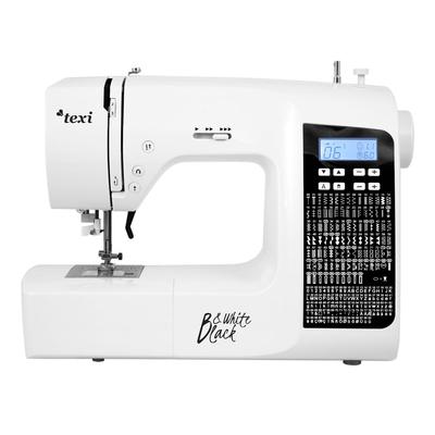 Texi Black&White Computerized Sewing Machine