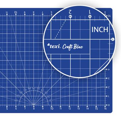 Self-healing cutting mat, 45x30 cm, dark blue