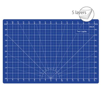 Self-healing cutting mat, 45x30 cm, dark blue