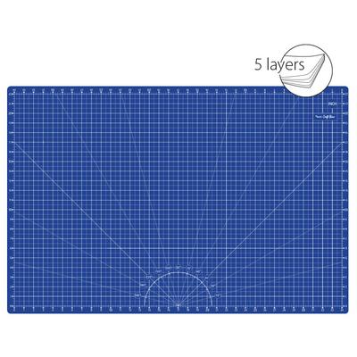 Self-healing cutting mat, 90x60 cm, dark blue