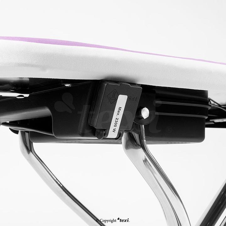 Stół prasowalniczy typu deska 45 x 120 cm, z odsysaniem, nadmuchem i podgrzewaną powierzchnią