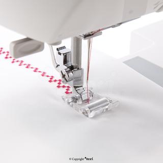 Stopka z rolkami do trudnych materiałów do maszyny domowej