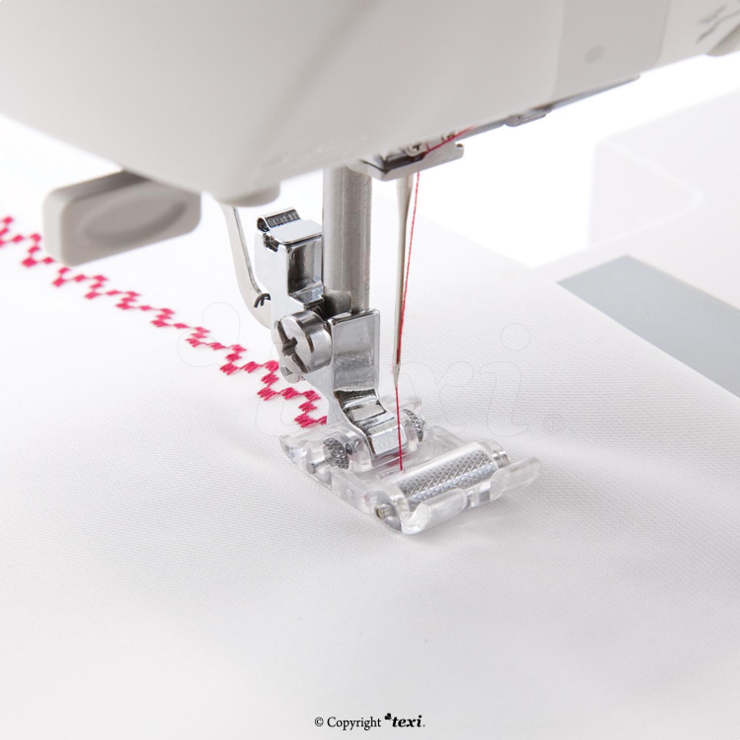 Stopka z rolkami do trudnych materiałów do maszyny domowej