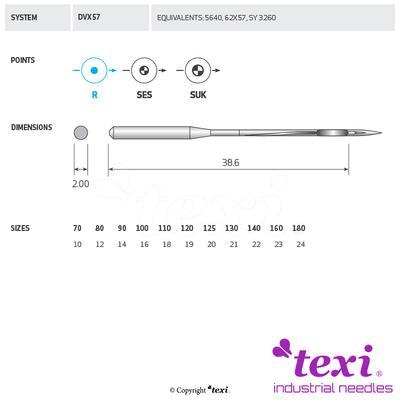 Sewing machine needles