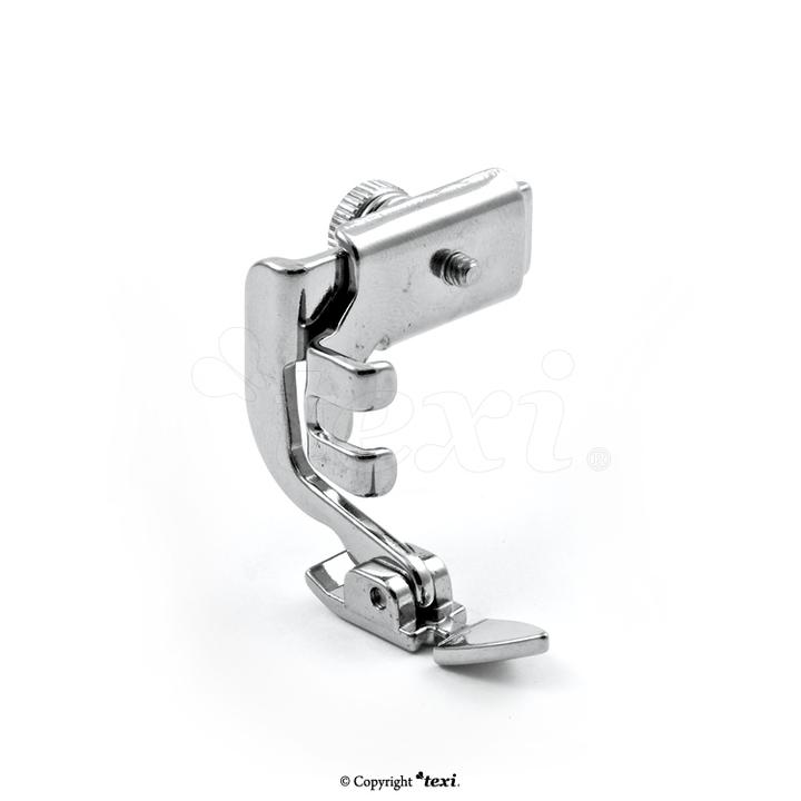 Stopka dwustronna, wąska do wszywania zamków (niskie mocowanie) do maszyn domowych