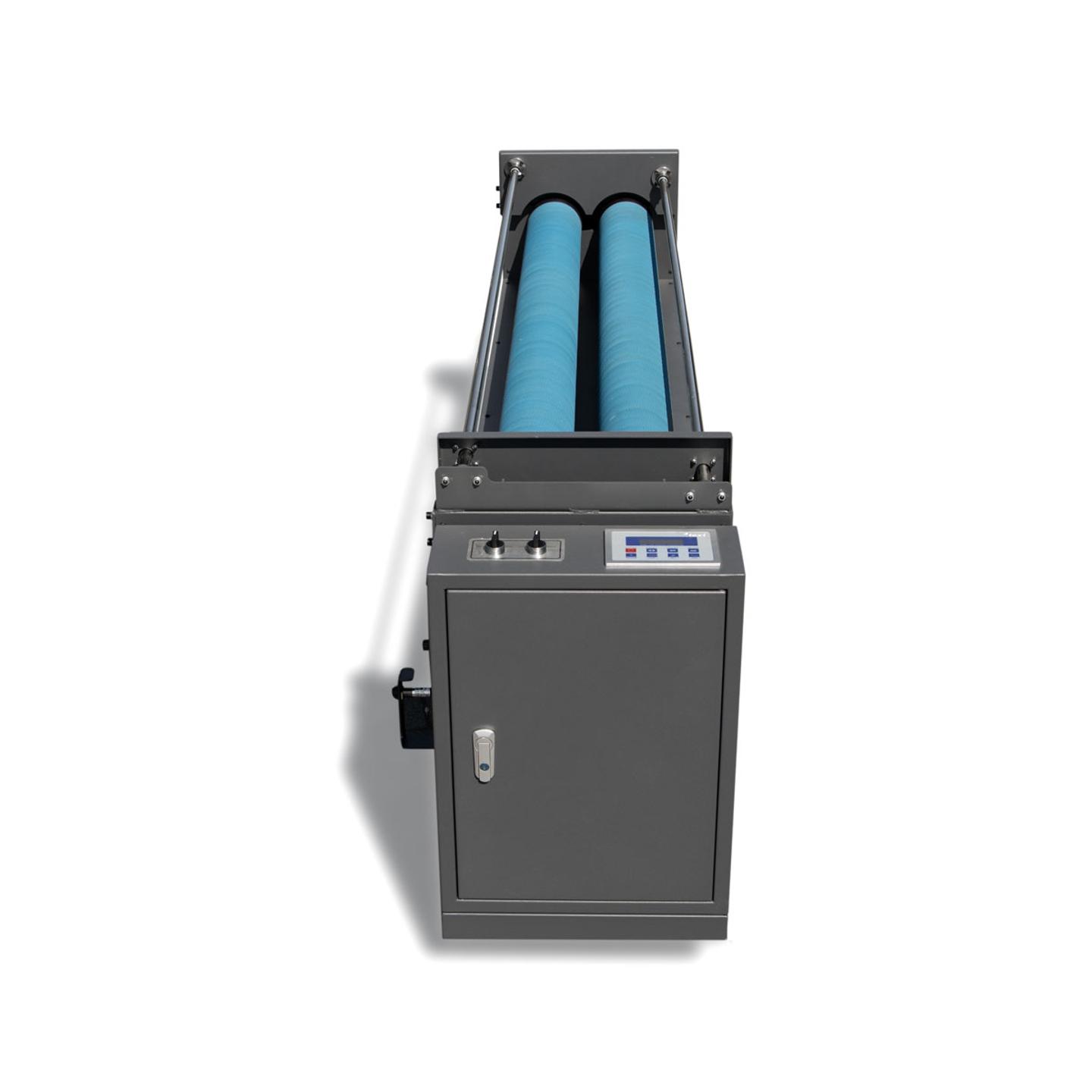 Automatic material feeder with edge position sensor for TEXI XYZ