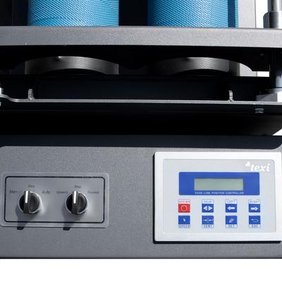 Automatic material feeder with edge position sensor for TEXI XYZ