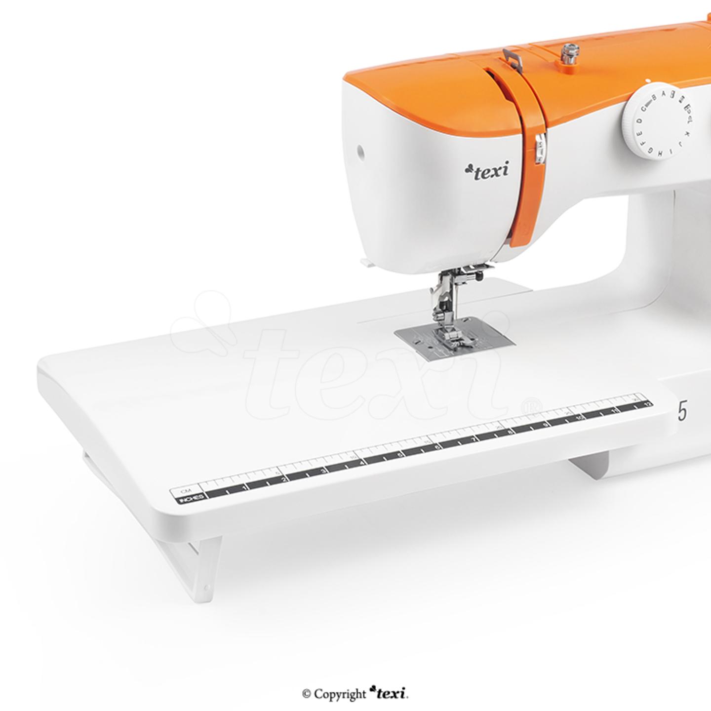 Automatic multifunctional sewing machine Texi Fox 25 with extension table