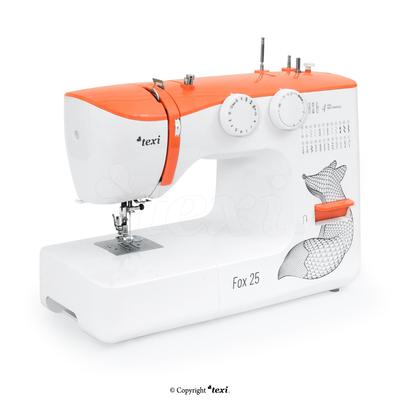 Automatic multifunctional sewing machine Texi Fox 25 with extension table