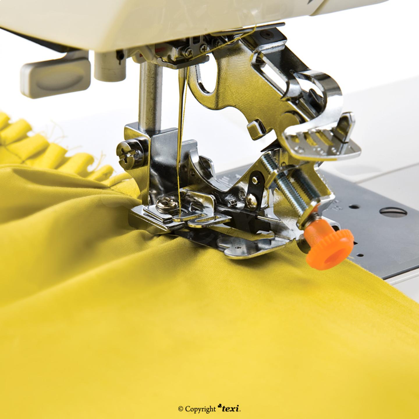 Stopka do zakładek i marszczenia do maszyn domowych