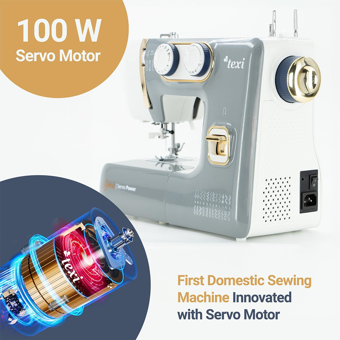Automatic multifunctional sewing machine Texi Gold