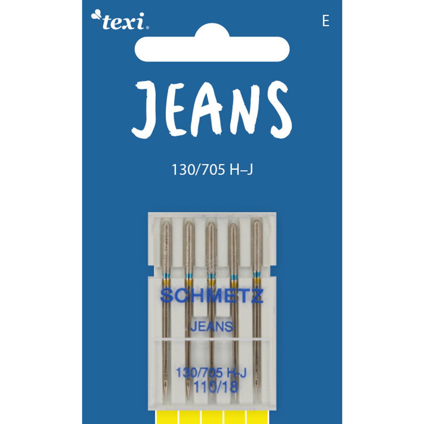 Jeans needles for household machines, 5 pcs, size 110