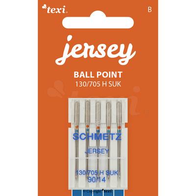 Ball point needles (medium ball) for household machines, 5 pcs, size 90