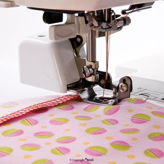 Stopka owerlokowa z obcinaczem do maszyny domowej