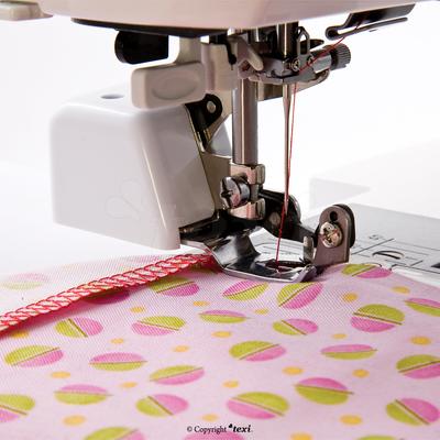 Stopka owerlokowa z obcinaczem do maszyny domowej