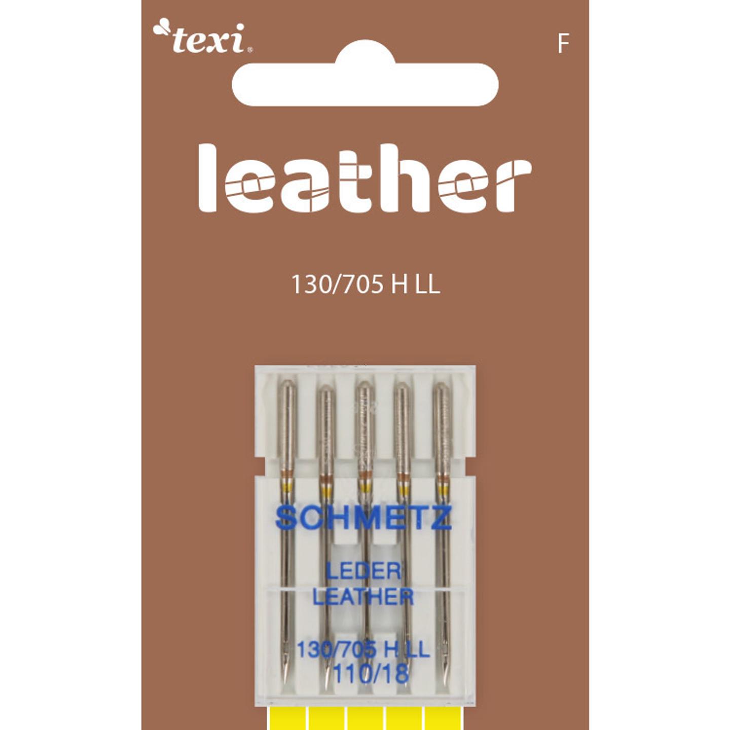 Leather needles for household machines, 5 pcs, size 110
