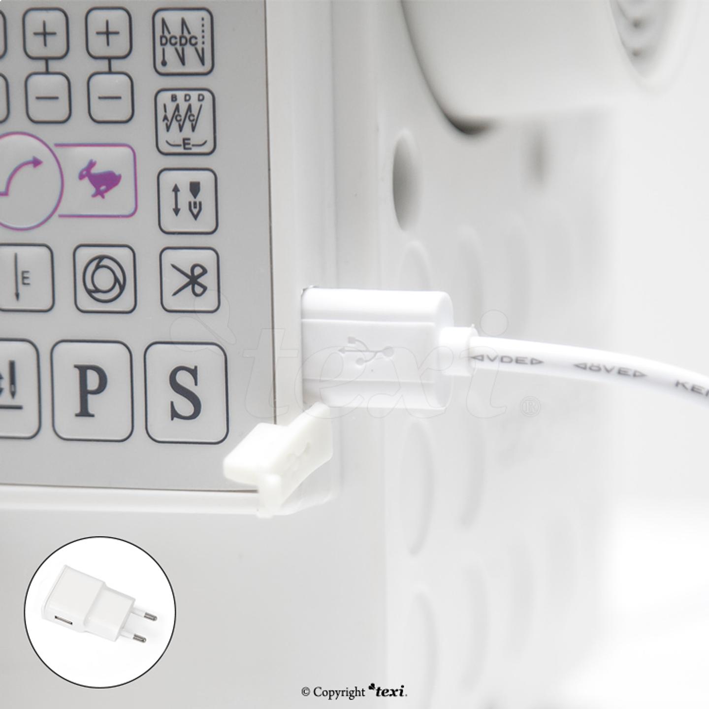 Lampka LED do maszyny - 12 LED, 5V, 0,6W, USB