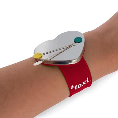 Magnetic bracelet, red