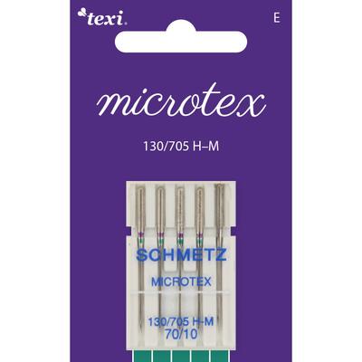 Microtex needles for household machines, 5 pcs, size 70