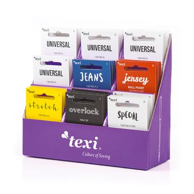 TEXI household needle display, 9 types